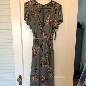 Lulu's Floral gown -never worn- (small)